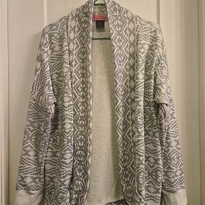 Sugar High Geometric Aztec Womens Cardigan Size XL